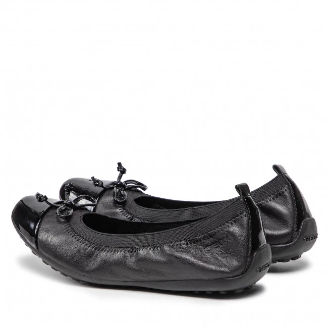 Chaussures Basses Ballerines GEOX - J Piuma Bal F J11B0F 03902 C9999 D Noir Noir – Image 3