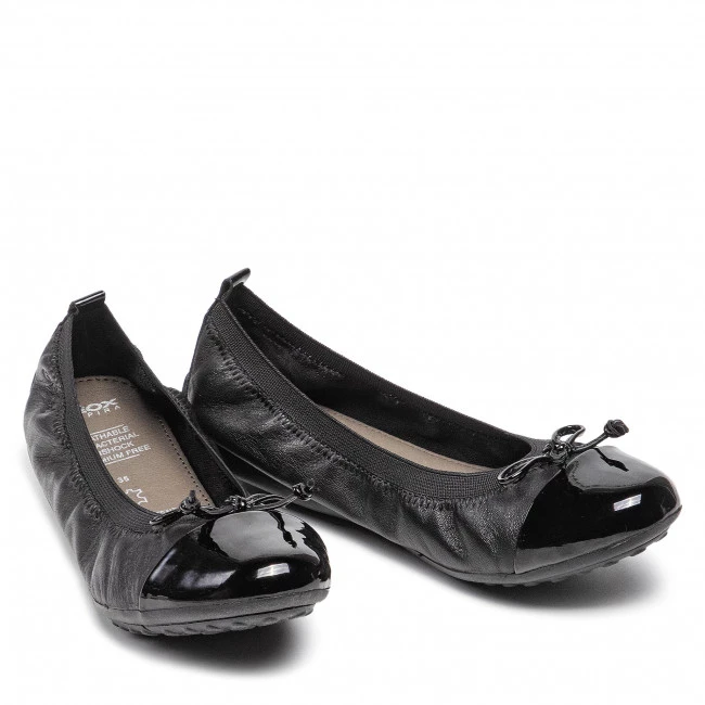 Chaussures Basses Ballerines GEOX - J Piuma Bal F J11B0F 03902 C9999 D Noir Noir – Image 5