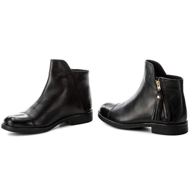 Bottes Et Autres Bottines GEOX - J Agata C J5449C 00043 C9999 D Black Noir â Image 2
