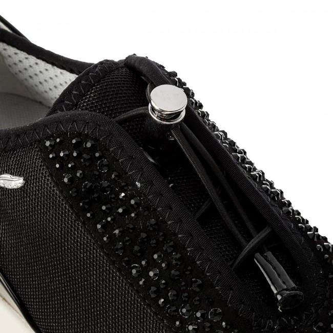 Chaussures Basses Sneakers GEOX - D Ophira E D621CE 01402 C0595 Black/Black Noir â Image 3