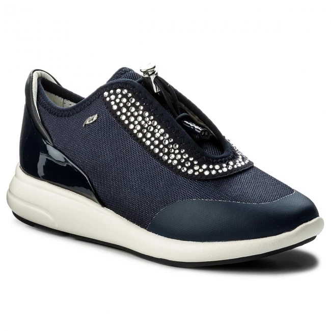 Chaussures Basses Sneakers GEOX - D Ophira E D621CE 01402 C4002 Navy Bleu Marine