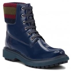 Bottes Et Autres Bottes De Randonnée GEOX - A Asheely B D847AB 000BC C4000 Blue Bleu Marine