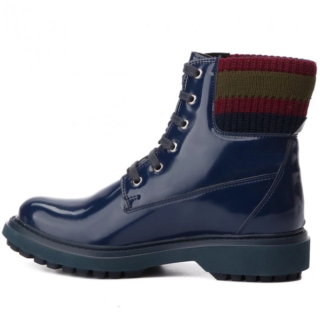 Bottes Et Autres Bottes De Randonnée GEOX - A Asheely B D847AB 000BC C4000 Blue Bleu Marine – Image 5