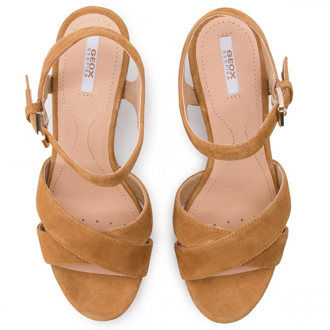 Mules Et Sandales Espadrilles GEOX - D Soleil A D92N7A 00021 C2021 Curry Marron â Image 5