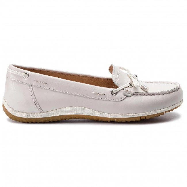 Chaussures Basses Mocassins GEOX - D Vega Moc B D92DNB 043BC C1002 Off White Blanc â Image 2