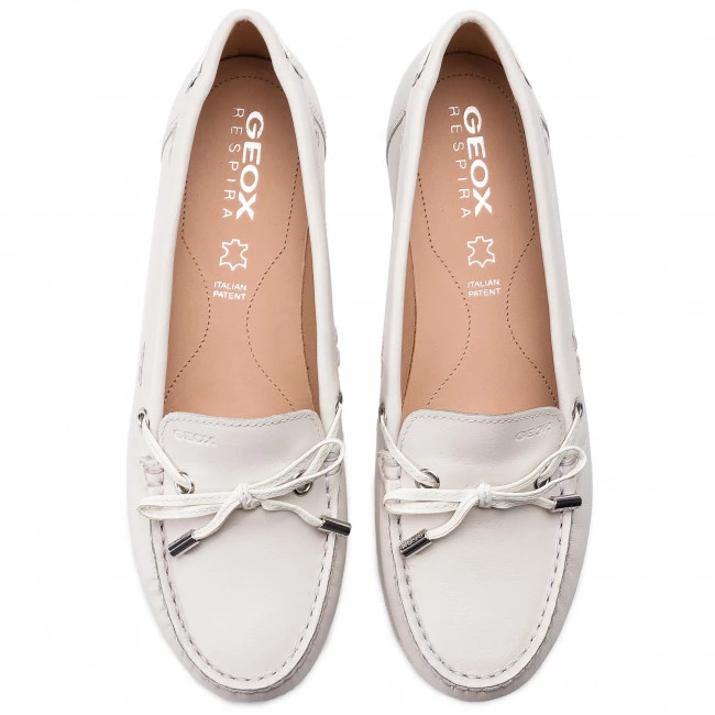 Chaussures Basses Mocassins GEOX - D Vega Moc B D92DNB 043BC C1002 Off White Blanc â Image 5