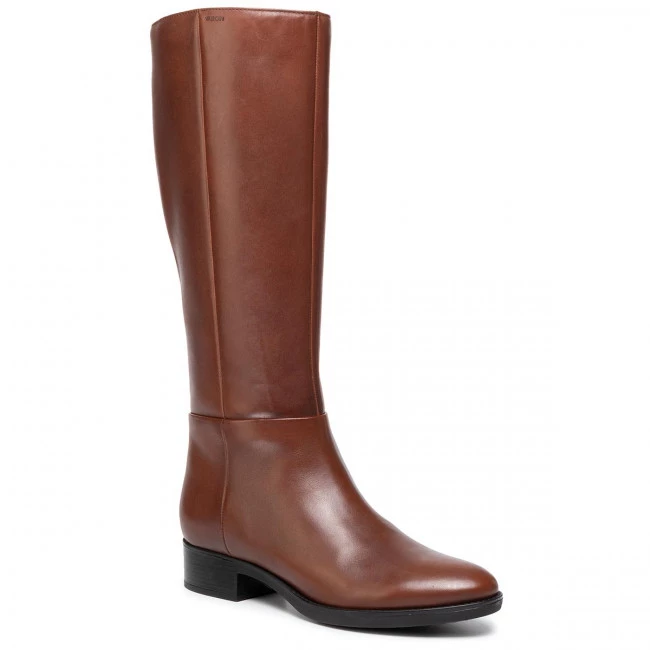 Bottes Et Autres Bottes Cavalières GEOX - D Felicity D D84G1D 00043 C0013 Brown Marron