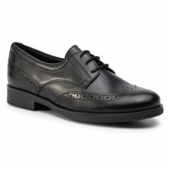 Chaussures Basses Richelieus & Derbies GEOX - J Agata D J8449D 00043 C9999 D Black Noir