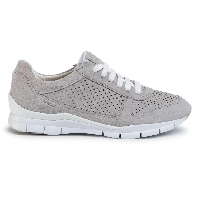 Chaussures Basses Sneakers GEOX - D Sukie E D02F2B 00022 C1010 Lt Grey Gris â Image 2