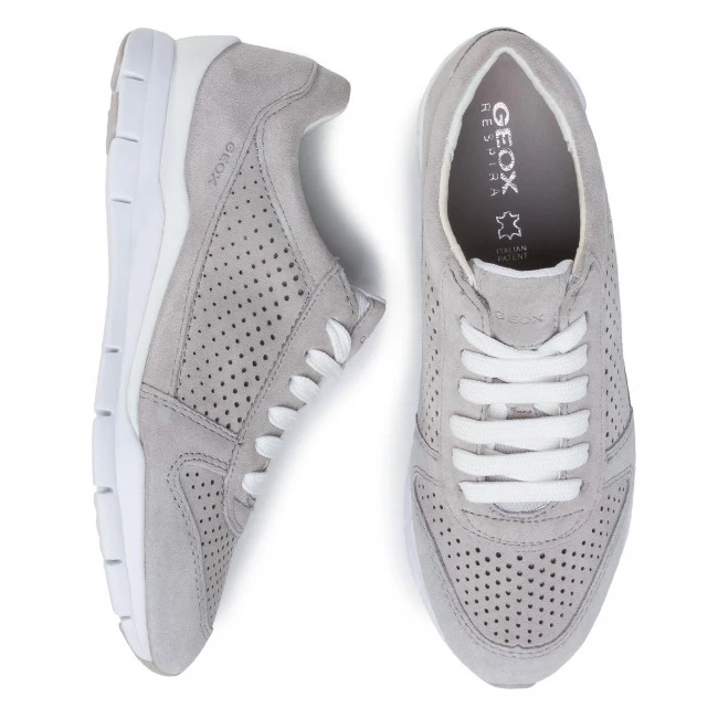 Chaussures Basses Sneakers GEOX - D Sukie E D02F2B 00022 C1010 Lt Grey Gris â Image 5