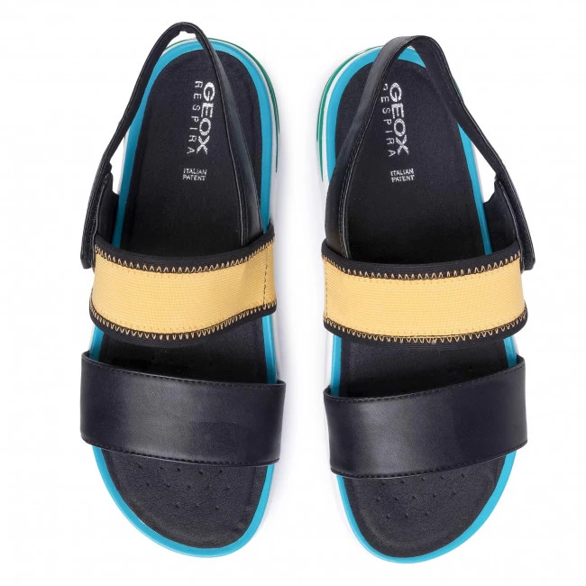 Mules Et Sandales Sandales GEOX - D Ottaya Sand B D02CMB 000BC C0490 Black/Turquoise Noir â Image 5