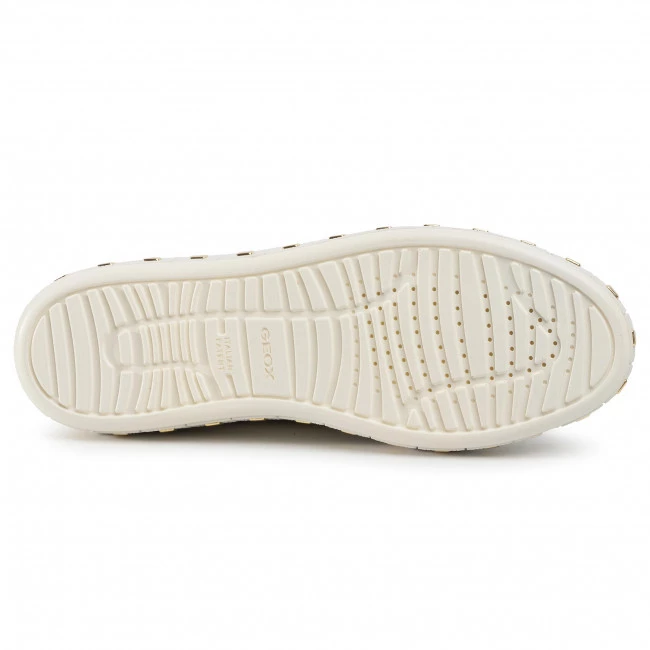 Chaussures Basses Sneakers GEOX - D Leelu' E D94FFE 08522 C1352 White/Off White Blanc â Image 4