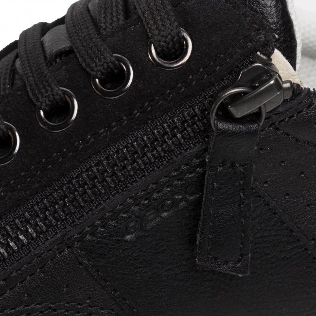 Chaussures Basses Sneakers GEOX - D Leelu' E D94FFE 08522 C9999 Black Noir â Image 6