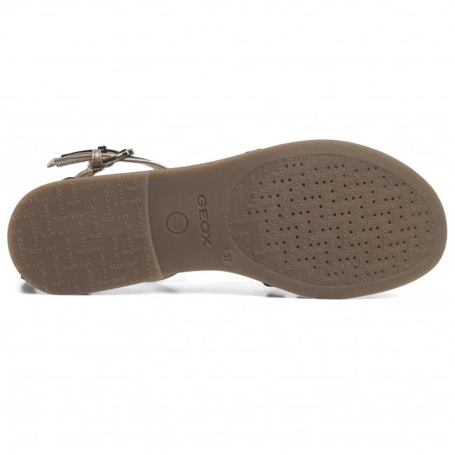 Mules Et Sandales Sandales GEOX - J S.Karly G. D J7235D 054AJ C0531 S Black/Platinum Noir, Or – Image 4