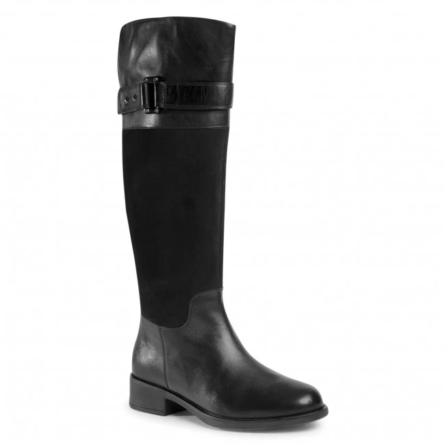 Bottes Et Autres Bottes Cavalières GEOX - D Resia I D04LHI 04322 C9999 Black Noir