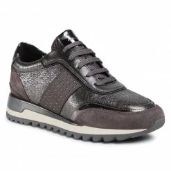 Chaussures Basses Sneakers GEOX - D Tabelya A D94AQA 022CF C9F1G Dk Grey/Gun Gris