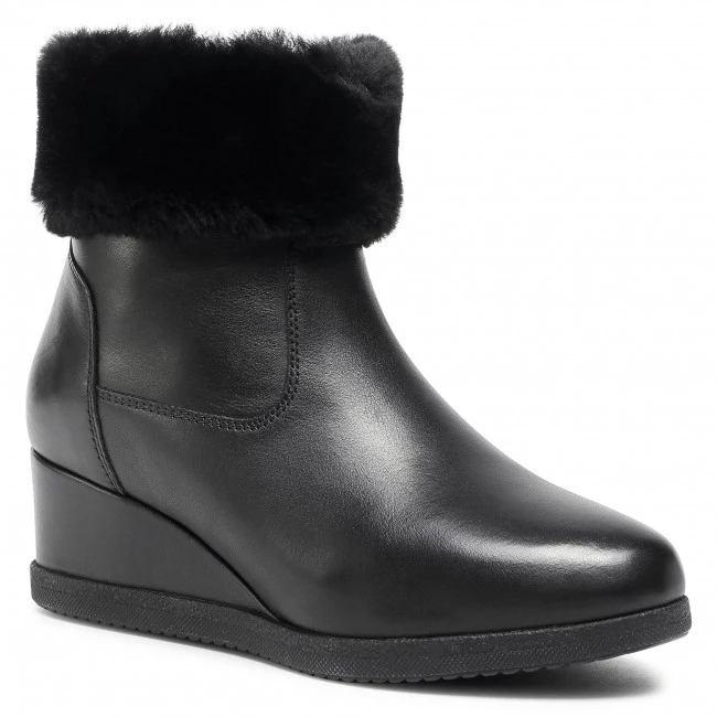 Bottes Et Autres Bottines GEOX - D Anylla Wedge G D04LDG 00085 C9999 Black Noir