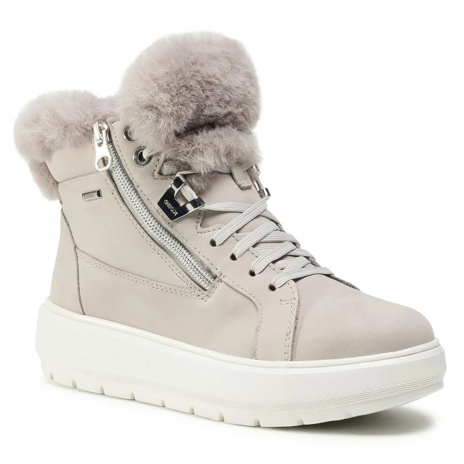 Bottes Et Autres Bottines GEOX - D Kaula B Abx D D84AWD 00032 C1414 Lt Grey Gris