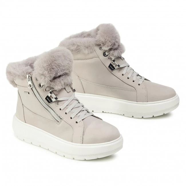 Bottes Et Autres Bottines GEOX - D Kaula B Abx D D84AWD 00032 C1414 Lt Grey Gris â Image 5