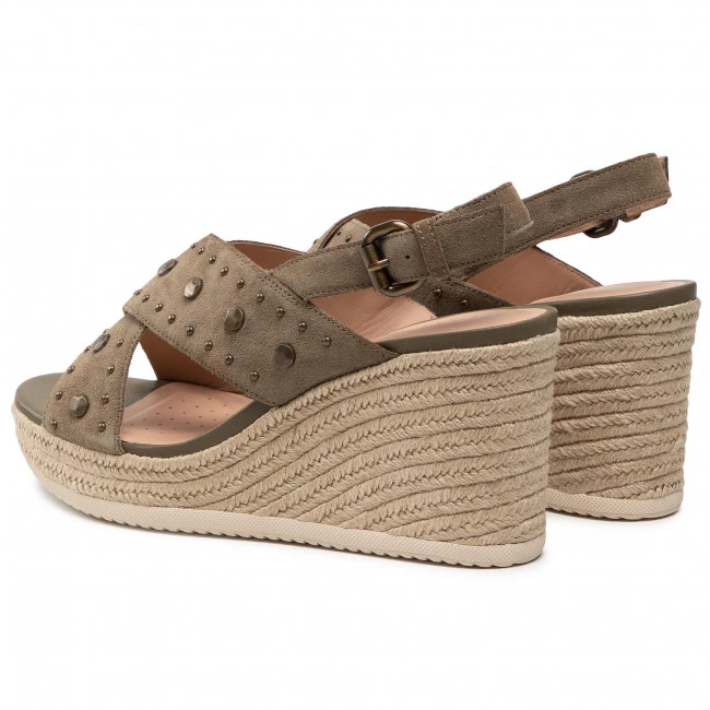 Mules Et Sandales Espadrilles GEOX - D Ponza A D15GVA 00022 C3005 Olive Vert â Image 3