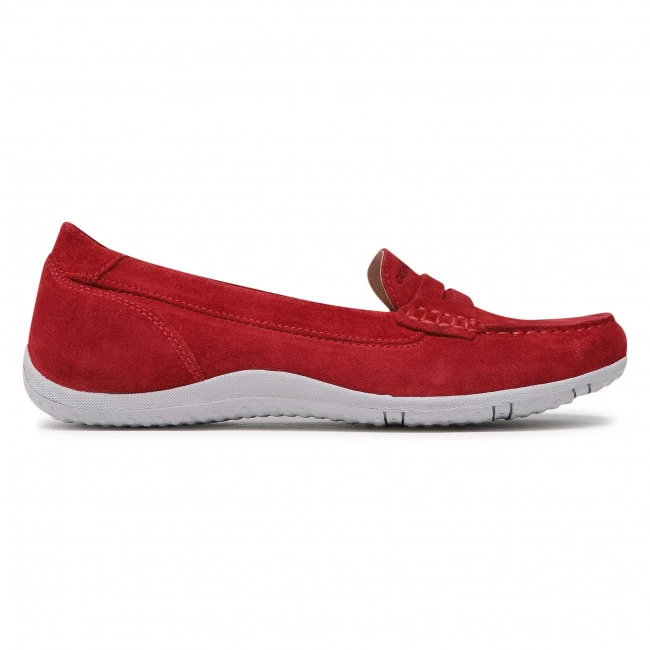 Chaussures Basses Mocassins GEOX - D Vega Moc A D92DNA 00022 C7017 Red Rouge – Image 2