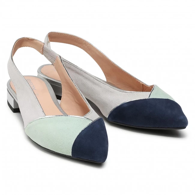 Mules Et Sandales Sandales GEOX - D Charyssa B D159BB 00021 C4E3Z Blue/Mint Multicolore, Gris â Image 5