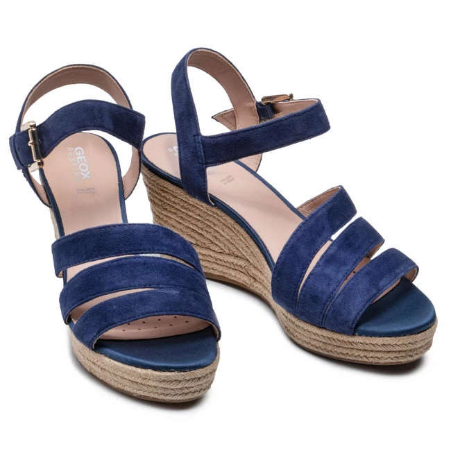 Mules Et Sandales Espadrilles GEOX - D Soleil C D15N7C 00021 C4000 Blue Bleu Marine â Image 5