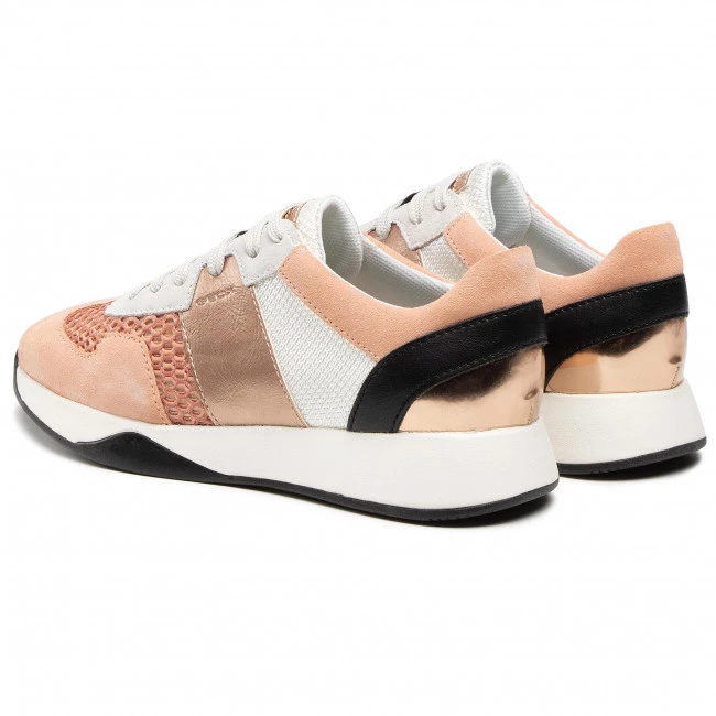 Chaussures Basses Sneakers GEOX - D Suzzie B D94FRB 02011 C8024 Peach Multicolore, Orange â Image 3
