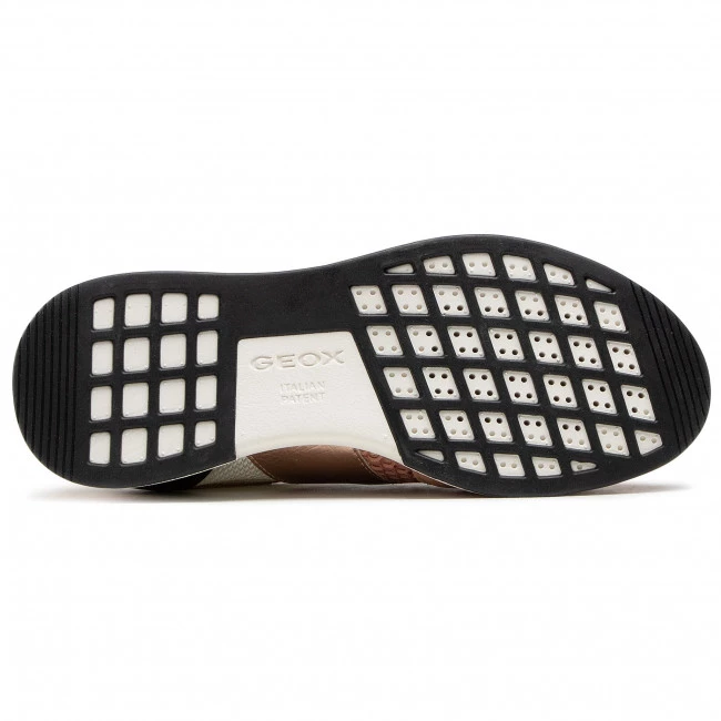 Chaussures Basses Sneakers GEOX - D Suzzie B D94FRB 02011 C8024 Peach Multicolore, Orange â Image 4