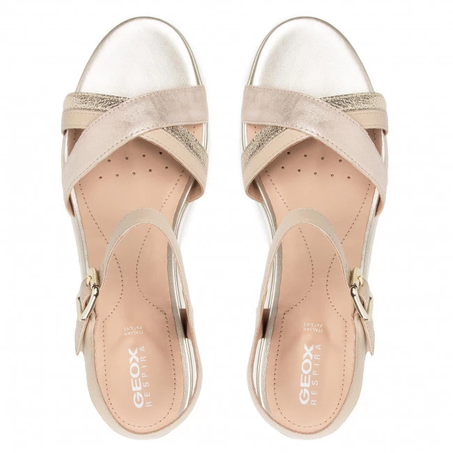 Mules Et Sandales Sandales GEOX - D Gardenia D D02HBD 0MA85 C5258 Sand/Lt Gold Beige â Image 6