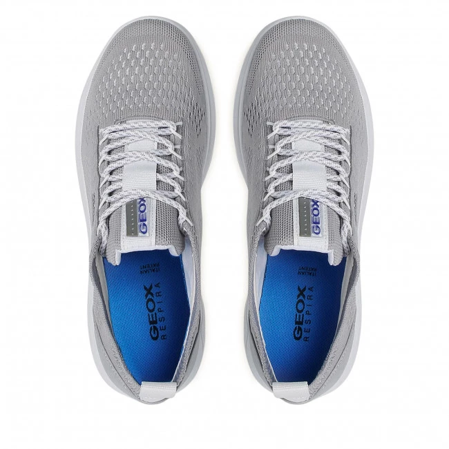 Chaussures Basses Sneakers GEOX - D Spherica A D15NUA 0006K C1010 Lt Grey Gris â Image 6