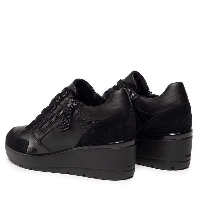 Chaussures Basses Sneakers GEOX - D Ilde B D16RAB 08522 C9999 Black Noir – Image 3