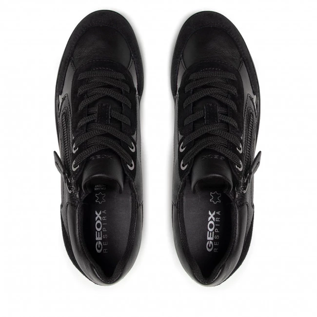 Chaussures Basses Sneakers GEOX - D Ilde B D16RAB 08522 C9999 Black Noir – Image 6