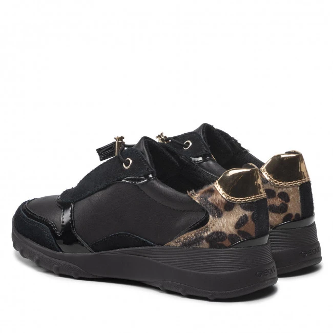 Chaussures Basses Sneakers GEOX - D Alleniee C D16LPC 05422 C9999 Black Noir â Image 3