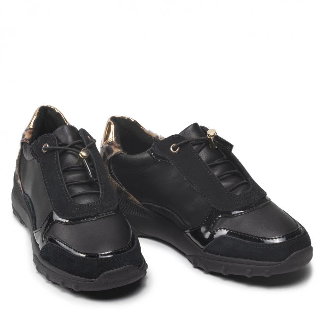 Chaussures Basses Sneakers GEOX - D Alleniee C D16LPC 05422 C9999 Black Noir â Image 5