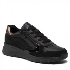 Chaussures Basses Sneakers GEOX - D Alleniee B D16LPB 0EW22 C9999 Black Noir