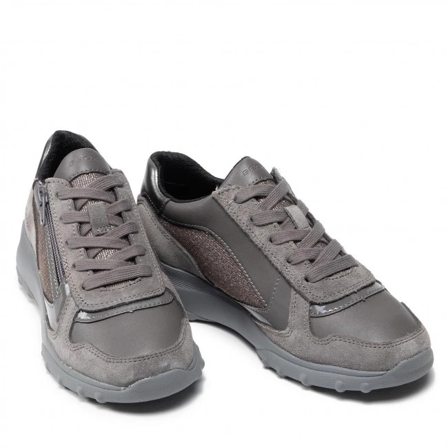 Chaussures Basses Sneakers GEOX - D Alleniee B D16LPB 0EW22 C9002 Dk Grey Gris â Image 5