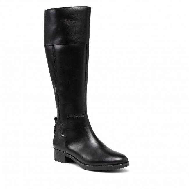 Bottes Et Autres Bottes GEOX - D Felicity G D16G1G 00043 C9999 Black Noir