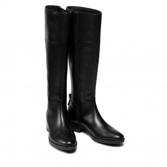 Bottes Et Autres Bottes GEOX - D Felicity G D16G1G 00043 C9999 Black Noir â Image 5