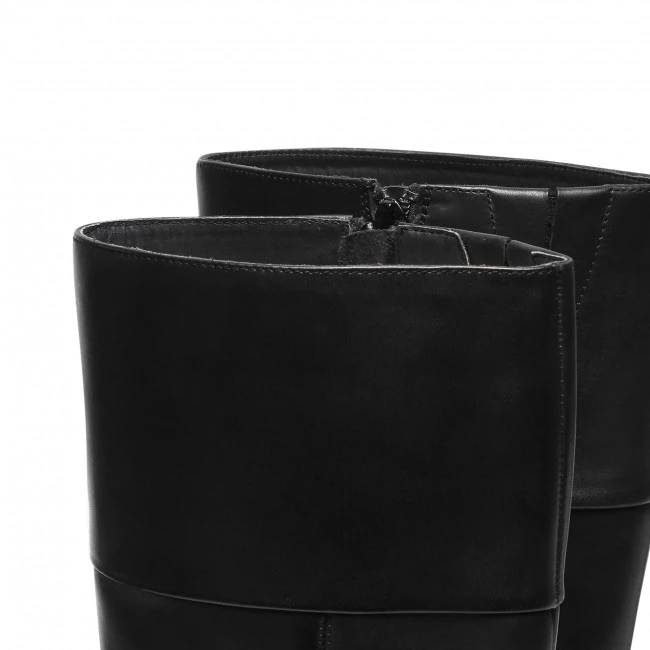 Bottes Et Autres Bottes Cavalières GEOX - D Felicity F D16G1F 00043 C9999 Blac Noir – Image 6