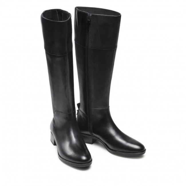 Bottes Et Autres Bottes Cavalières GEOX - D Felicity F D16G1F 00043 C9999 Blac Noir – Image 5