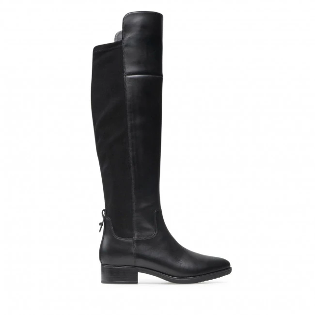 Bottes Et Autres Cuissardes GEOX - D Felicity E D16G1E 043JZ C9999 Black Noir â Image 2