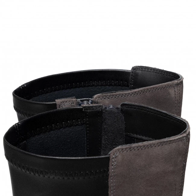 Bottes Et Autres Bottes GEOX - D Felicity D D16G1D 022KB C0062 Dk Grey/Black Gris â Image 6