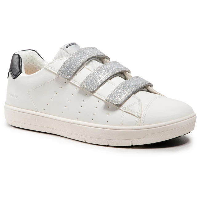 Chaussures Basses Sneakers GEOX - J Silenex G. B J15DWB 000BC C1000 S White Blanc