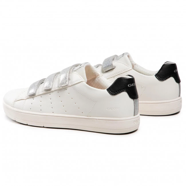 Chaussures Basses Sneakers GEOX - J Silenex G. B J15DWB 000BC C1000 S White Blanc – Image 3