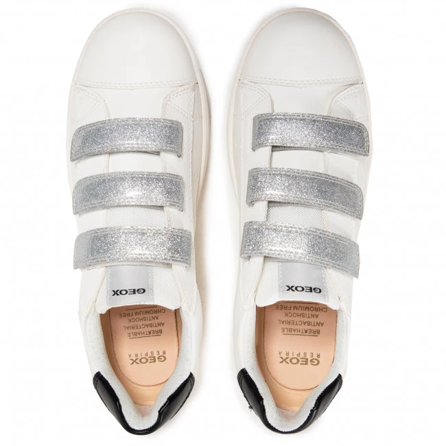 Chaussures Basses Sneakers GEOX - J Silenex G. B J15DWB 000BC C1000 S White Blanc – Image 5