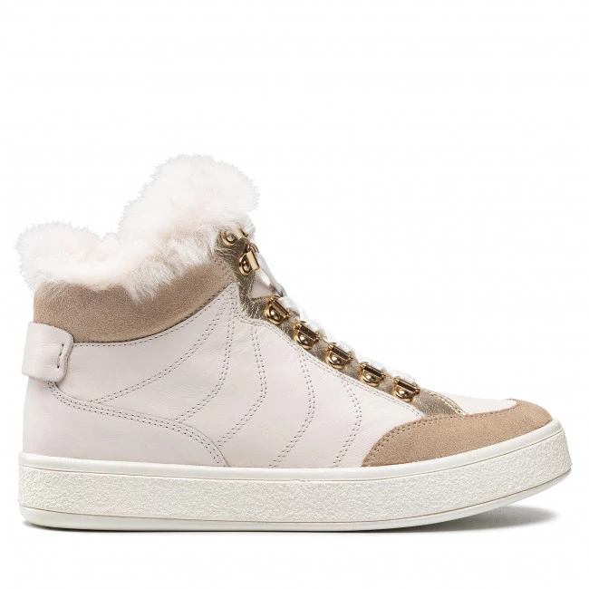 Chaussures Basses Sneakers GEOX - D Leelu' A D16FFA 08522 C1181 Off White/Lt Taupe Blanc â Image 2