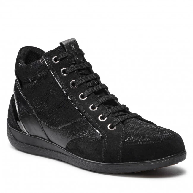 Chaussures Basses Sneakers GEOX - D Myria A D1668A 022PZ C9999 Black Noir
