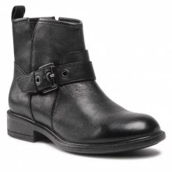 Bottes Et Autres Bottines GEOX - D Catria E D04LQE 000TC C9999 Black Noir