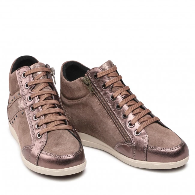 Chaussures Basses Sneakers GEOX - D Myria G D0468G 022Y2 C5005 Dk Beige Beige â Image 5